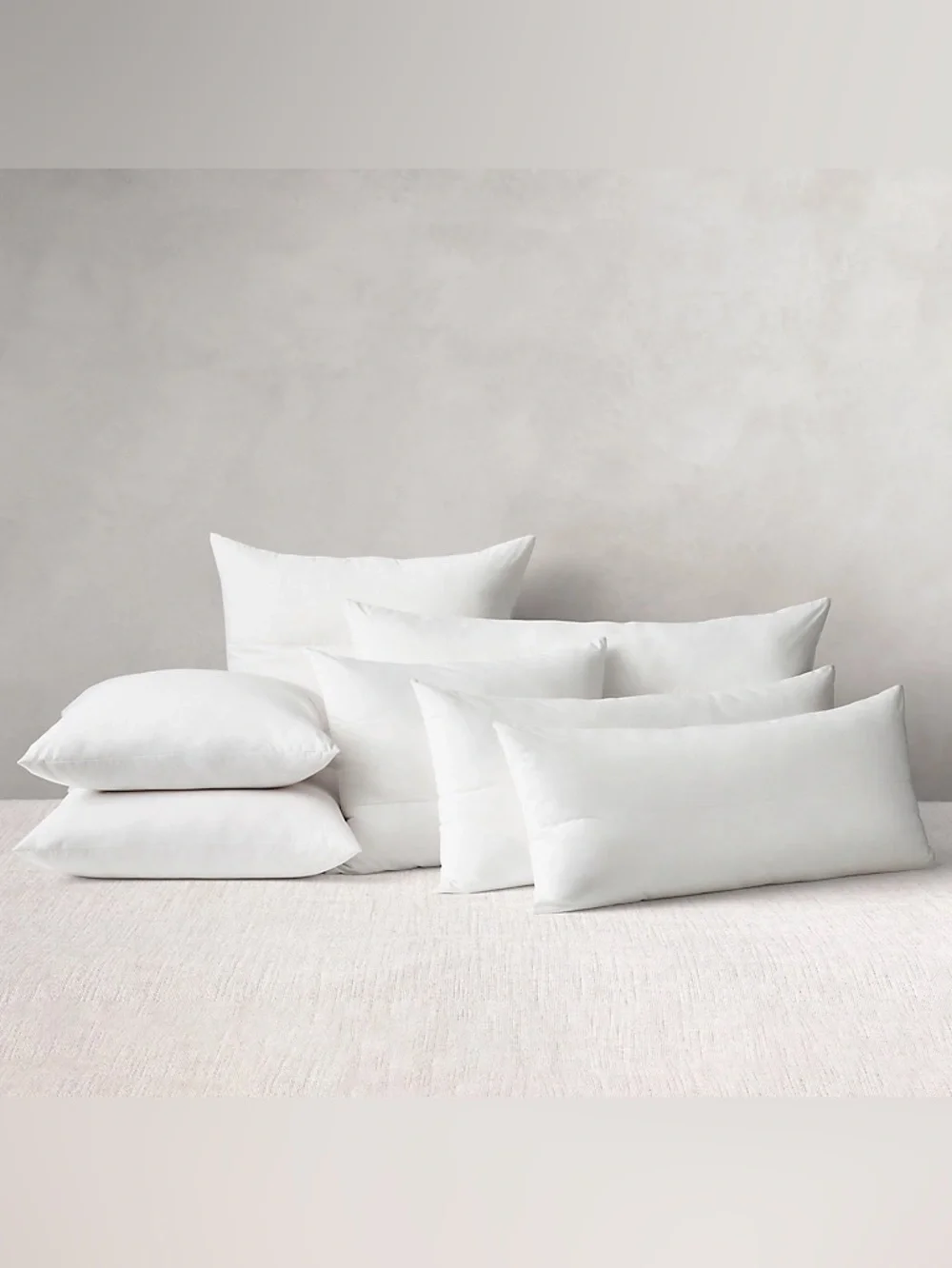 RH | Lux Indoor/Outdoor Pillow Insert 13”x21”